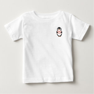 T-shirt Pour Bébé Bonjour ! Fais-moi un câlin - personnalisation de