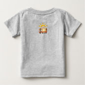 T-shirt Pour Bébé Bonjour Soleil (Dos)