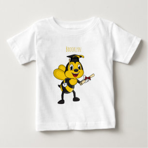 T-shirt Pour Bébé Bonne remise des diplômes des abeilles