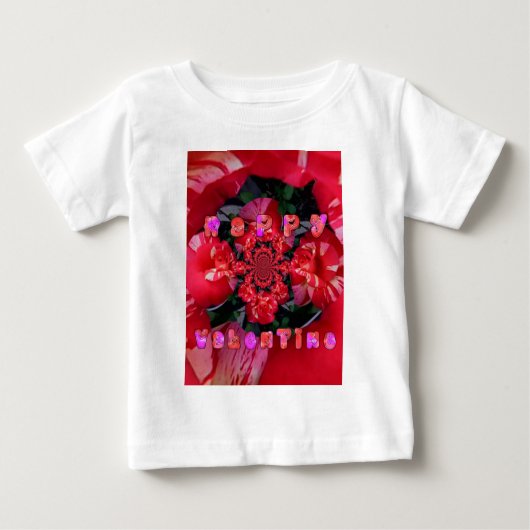T-shirt Pour Bébé Bonne Saint Valentin.png (Devant)