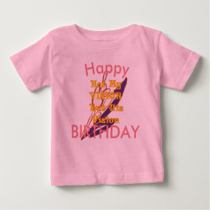 T-shirt Pour Bébé Bonne vision d'anniversaire