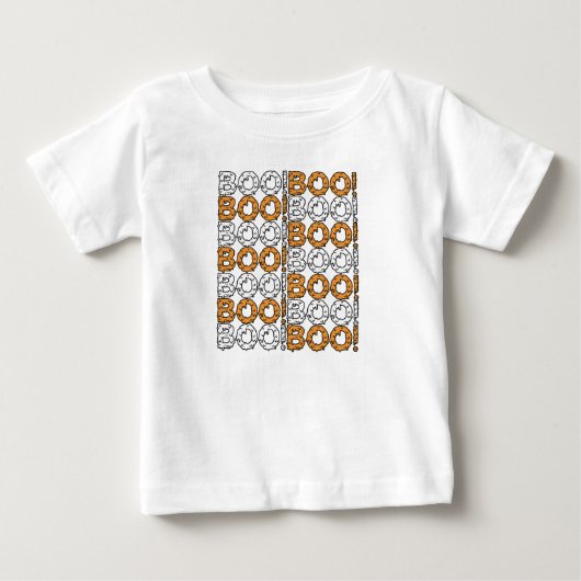 T-shirt Pour Bébé Boo halloween (Devant)