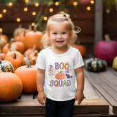 T-shirt Pour Bébé Boo Squad : de mignons amis d'Halloween