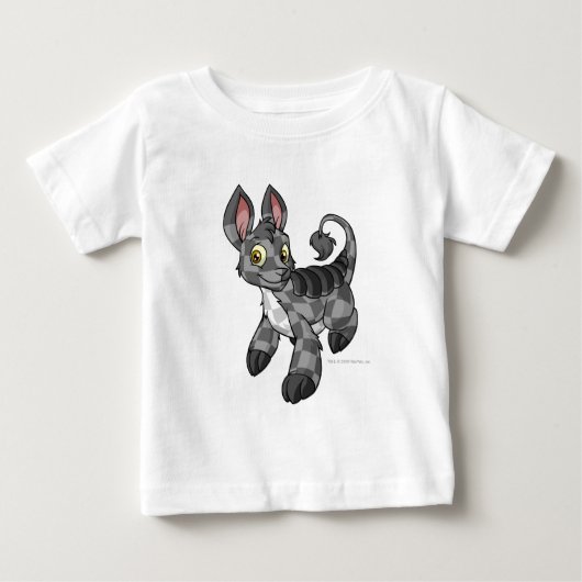 T-shirt Pour Bébé Bori À damiers (Devant)