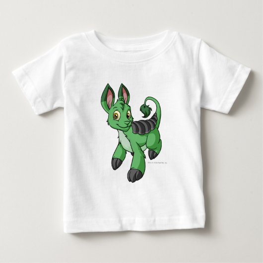 T-shirt Pour Bébé Bori Green (Devant)