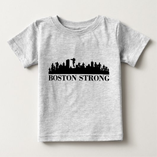 T-shirt Pour Bébé Boston Strong Pride (Devant)