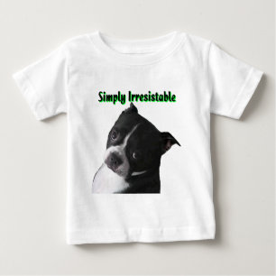 T-shirt Pour Bébé Boston Terrier :  Simplement irrésistible