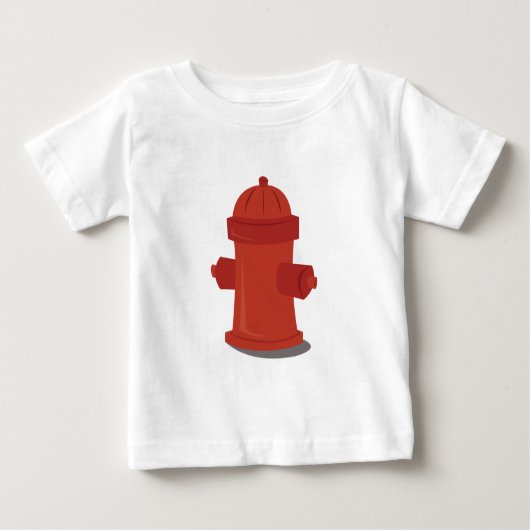 T-shirt Pour Bébé Bouche d'incendie (Devant)