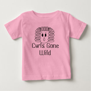 T-shirt Pour Bébé Boucles folles
