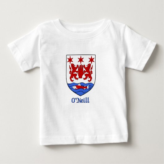 T-shirt Pour Bébé Bouclier de la famille O'Neill (Devant)