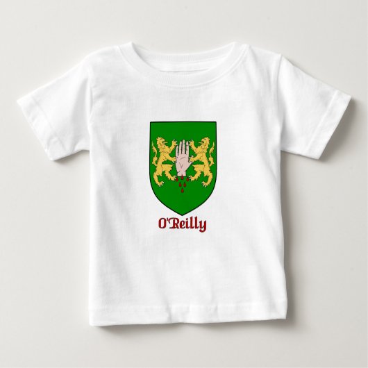 T-shirt Pour Bébé Bouclier de la famille O'Reilly (Devant)