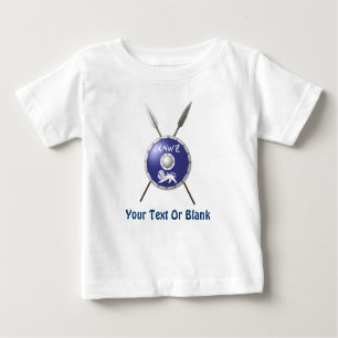 T-shirt Pour Bébé Bouclier Maccabee Et Paroles