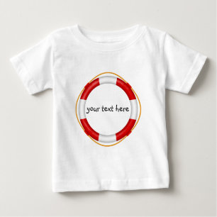 T-shirt Pour Bébé bouée de sauvetage