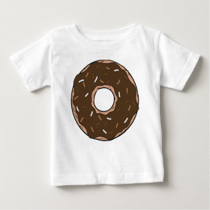 T-shirt Pour Bébé Bouillie de chocolat, noisette, glaçage, éblouisse