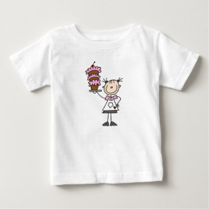 T-shirt Pour Bébé Boulangère Bonhomme Féminin
