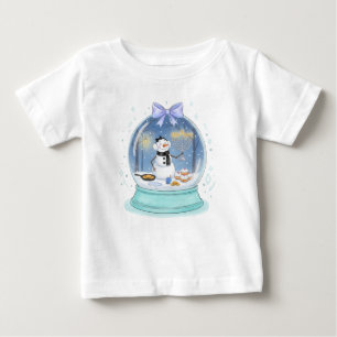 T-shirt Pour Bébé Boule à neige de Hanoukka