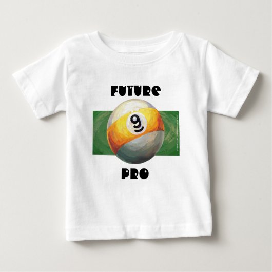 T-shirt Pour Bébé Boule de l'avenir 9 pro (Devant)