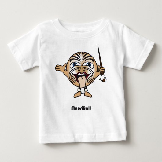 T-shirt Pour Bébé Boule maorie (Devant)