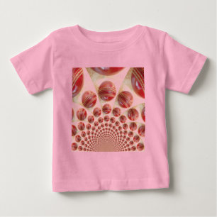 T-shirt Pour Bébé Boules de cricket rythmées par boules de cuir : ta
