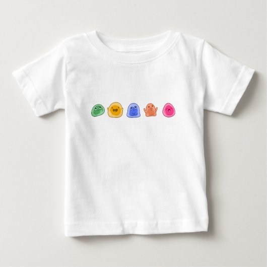T-shirt Pour Bébé Boules minces (Devant)