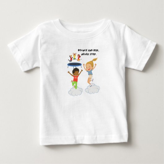 T-shirt Pour Bébé Bounce & bop (Devant)