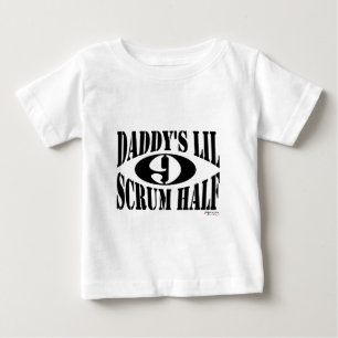 T-shirt Pour Bébé Bousculade de Lil du papa demi