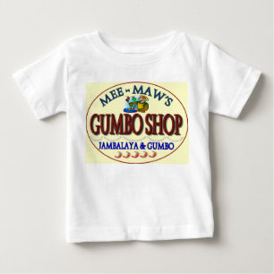 T-shirt Pour Bébé Boutique Gumbo de Mee Maw