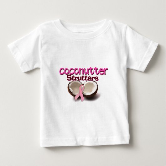 T-shirt Pour Bébé Boutons de noix de coco (Devant)