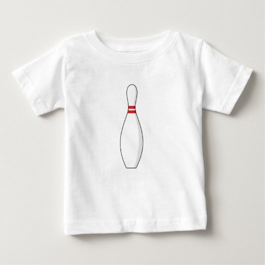 T-shirt Pour Bébé Bowling Skittle (Devant)