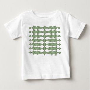 T-shirt Pour Bébé Bowties vertes