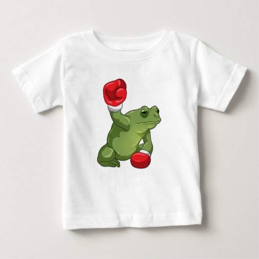 T-shirt Pour Bébé Boxer Boxing Gloves (Devant)