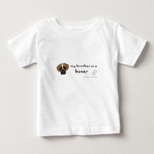 T-shirt Pour Bébé boxeur (Devant)