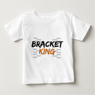 T-shirt Pour Bébé Bracket King College Basketball
