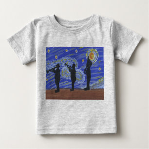 T-shirt Pour Bébé Brass Band sur Stormy Night