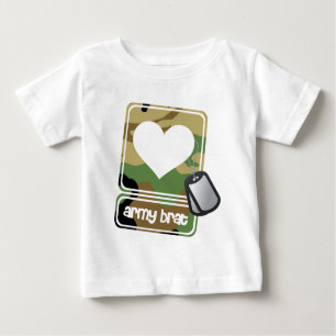T-shirt Pour Bébé Brat de l'armée