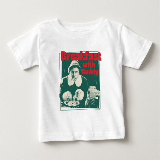 T-shirt Pour Bébé Breakfast With Buddy (Devant)