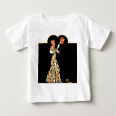 T-shirt Pour Bébé Bretelle perdue (Devant)