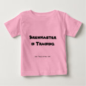 T-shirt Pour Bébé Brewmaster en formation (Devant)