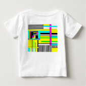 T-shirt Pour Bébé Bright abstract (Dos)