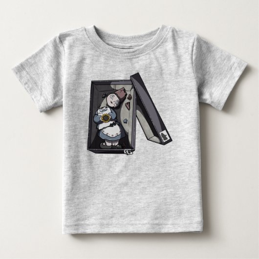 T-shirt Pour Bébé Broken Gnome (Devant)