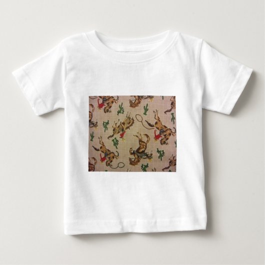 T-shirt Pour Bébé Bronco (Devant)