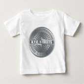 T-shirt Pour Bébé Bronx de couverture de trou (Devant)