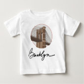 T-shirt Pour Bébé Brooklyn (Devant)