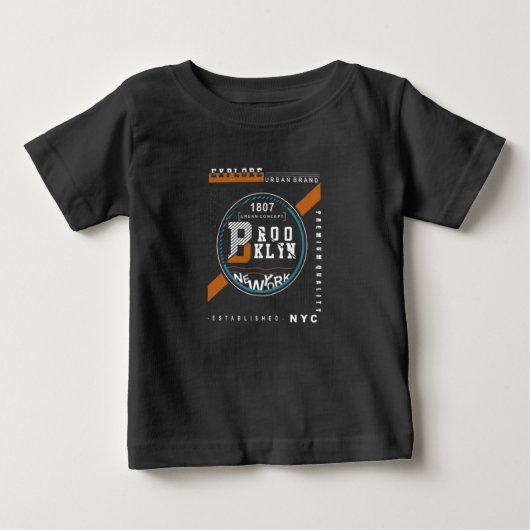 T-shirt pour bébé Brooklyn Urban Brand : Style ado (Devant)