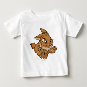 T-shirt Pour Bébé Brun de Cybunny