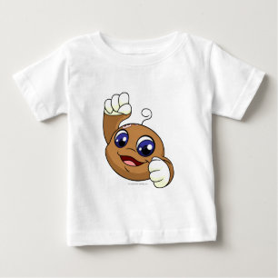 T-shirt Pour Bébé Brun de Kiko