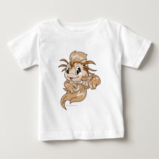 T-shirt Pour Bébé Brun de Koi (Devant)