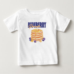 T-shirt Pour Bébé Brunch au crêpe aux bleuets
