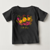 T-shirt Pour Bébé Brunches de fleurs (Devant)