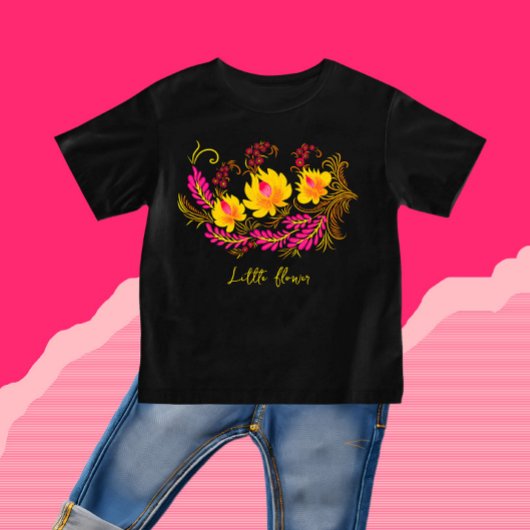 T-shirt Pour Bébé Brunches de fleurs